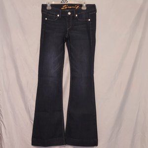 Seven7 Blue Jeans Flare Leg Size 27